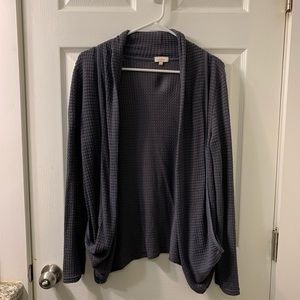 Waffle Knit Cardigan